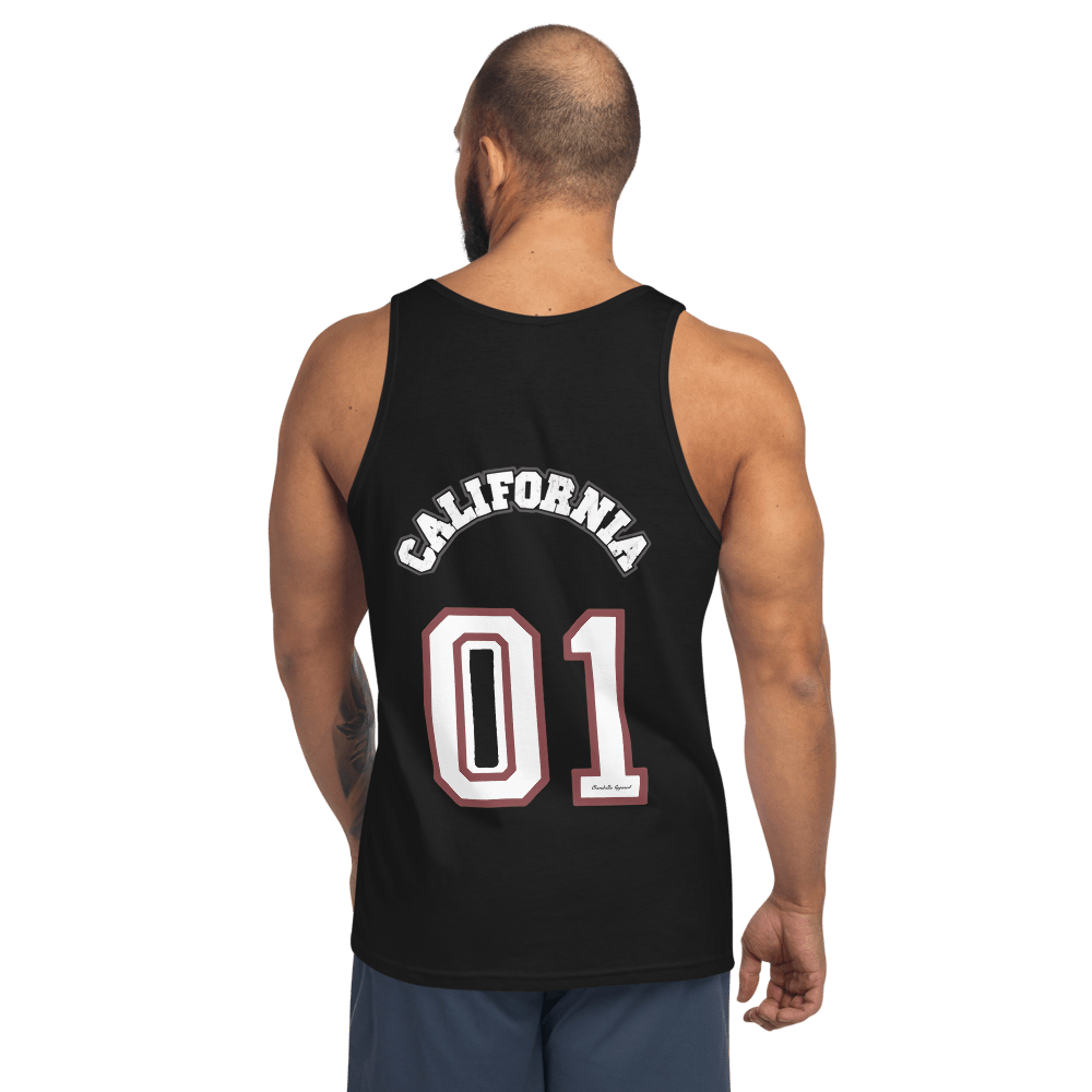 California Varsity Men's Tank Top - Chinchilla Choons